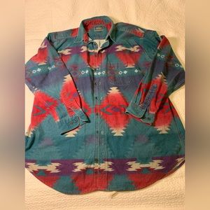 Woolrich western flannel shirt